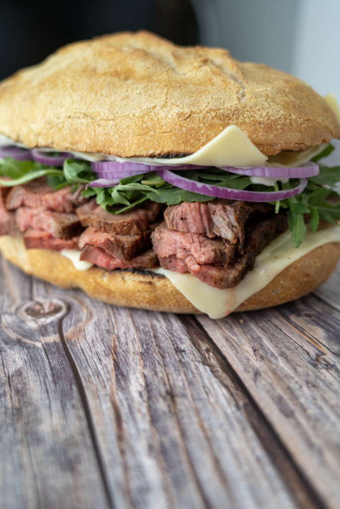 The Whole Tri Tip Sandwich - The Grill Dads