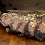 Tomahawk Ribeye with Chimichurri Compound Butter